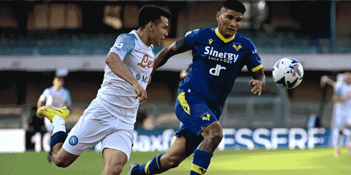 Pertandingan Verona vs Napoli