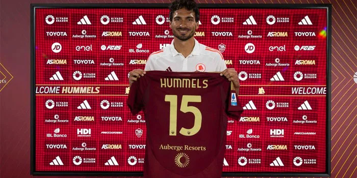 Mats Hummels Bergabung dengan AS Roma