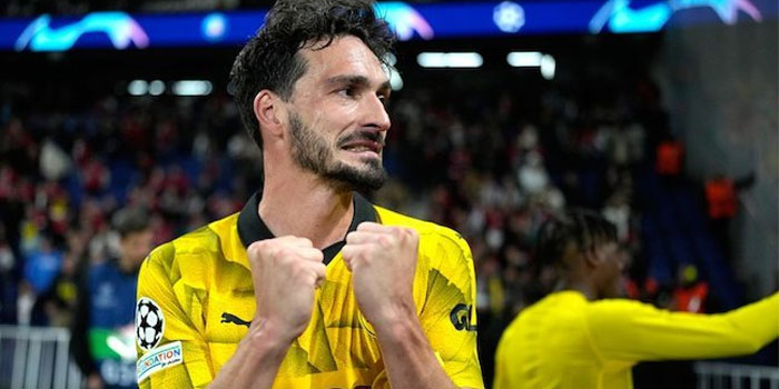 Mats Hummels Bergabung dengan AS Roma